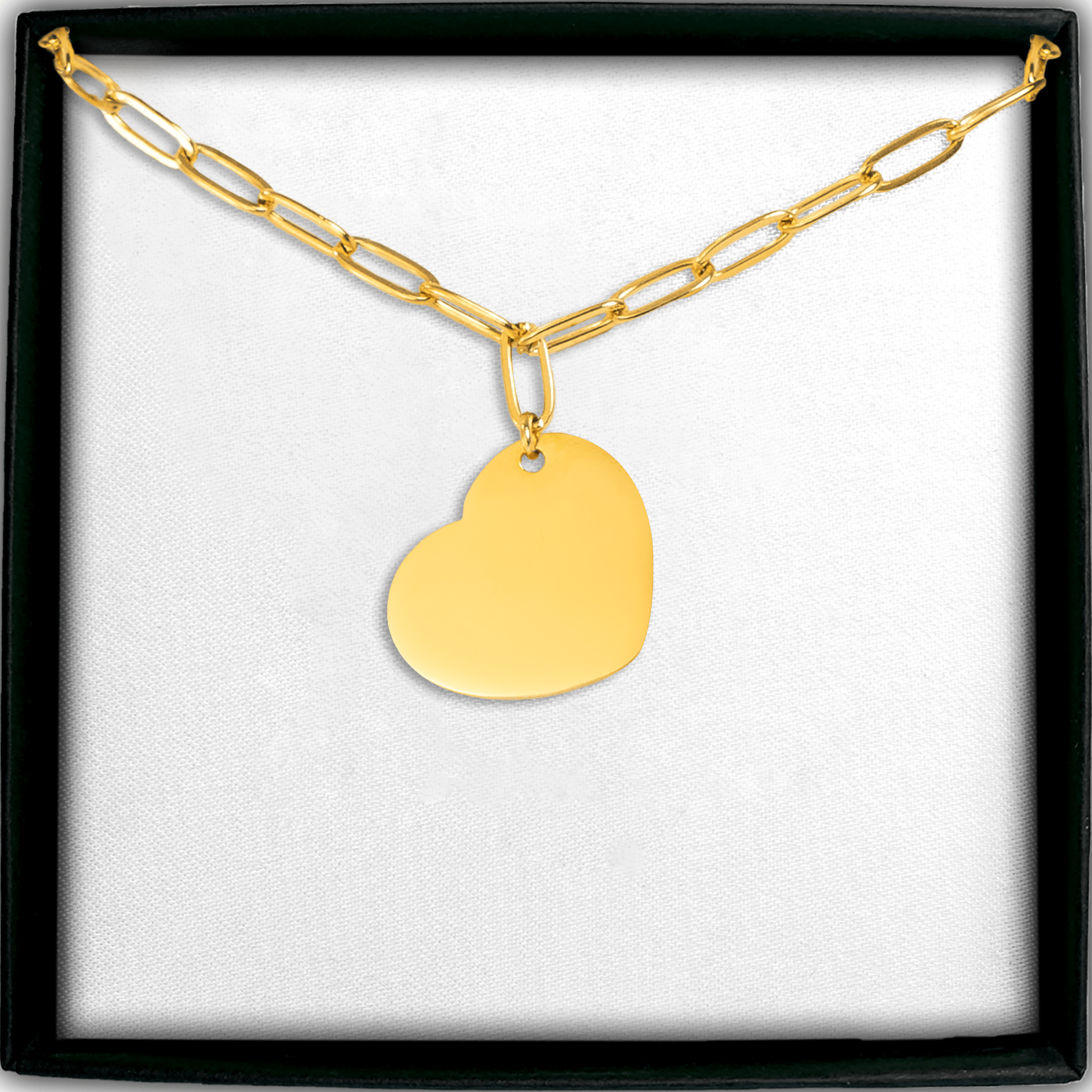 Paperclip Heart Necklace