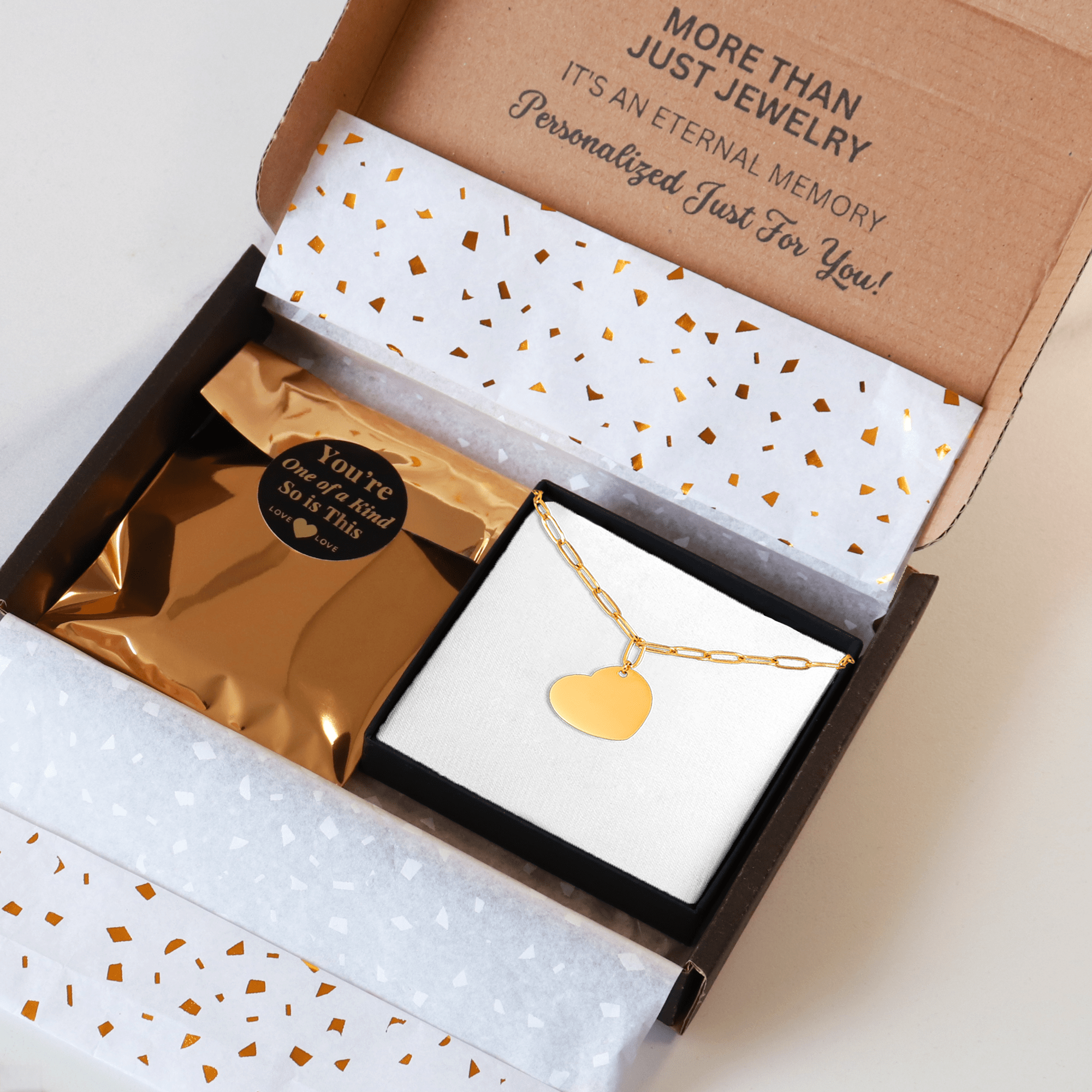 Paperclip Heart Necklace